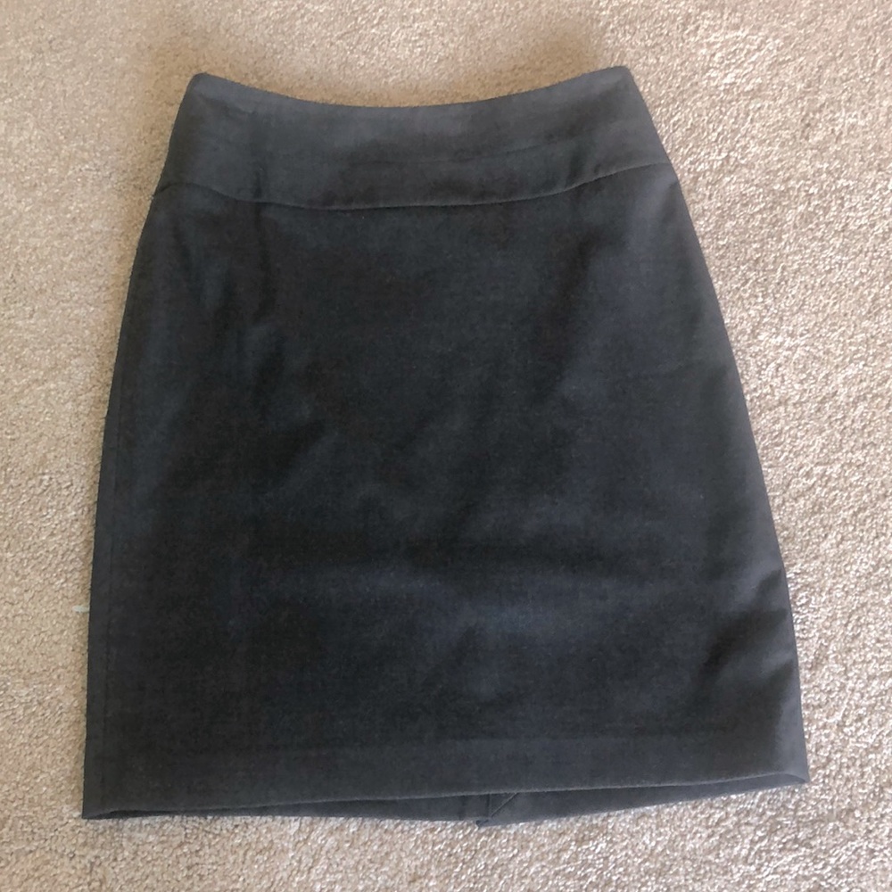 The Limited dark gray suit pencil skirt, size 2